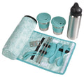 10 Piece Reusable Cutlery & Drinkware Combo Set N5699