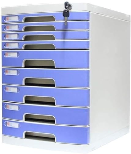 10-Layer Flat File Cabinet with Lock X431290