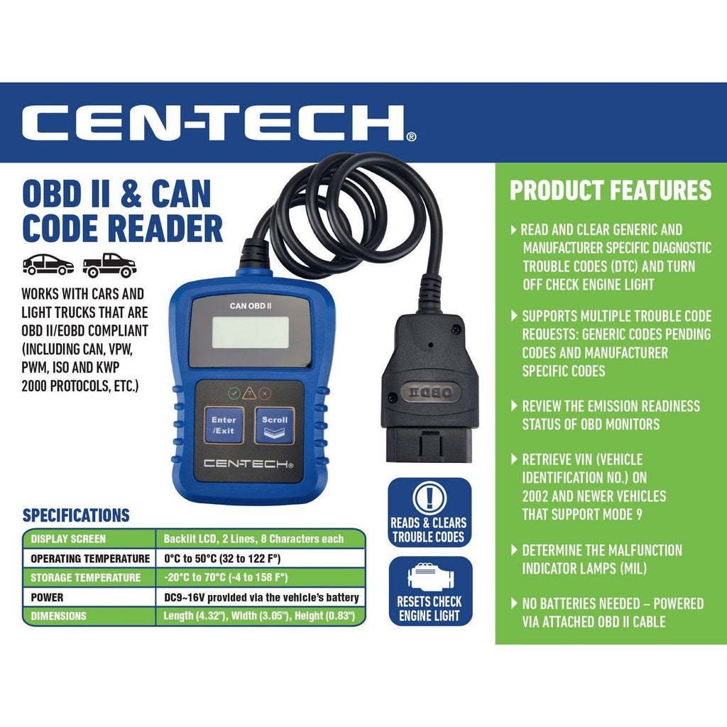 OBD2 Code Reader A128