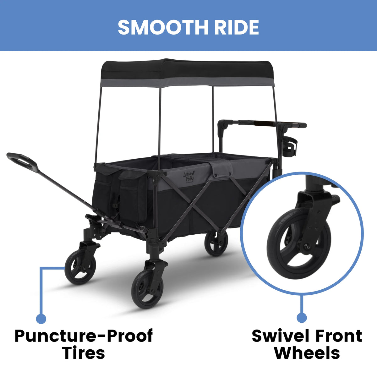 Black Stroller T521