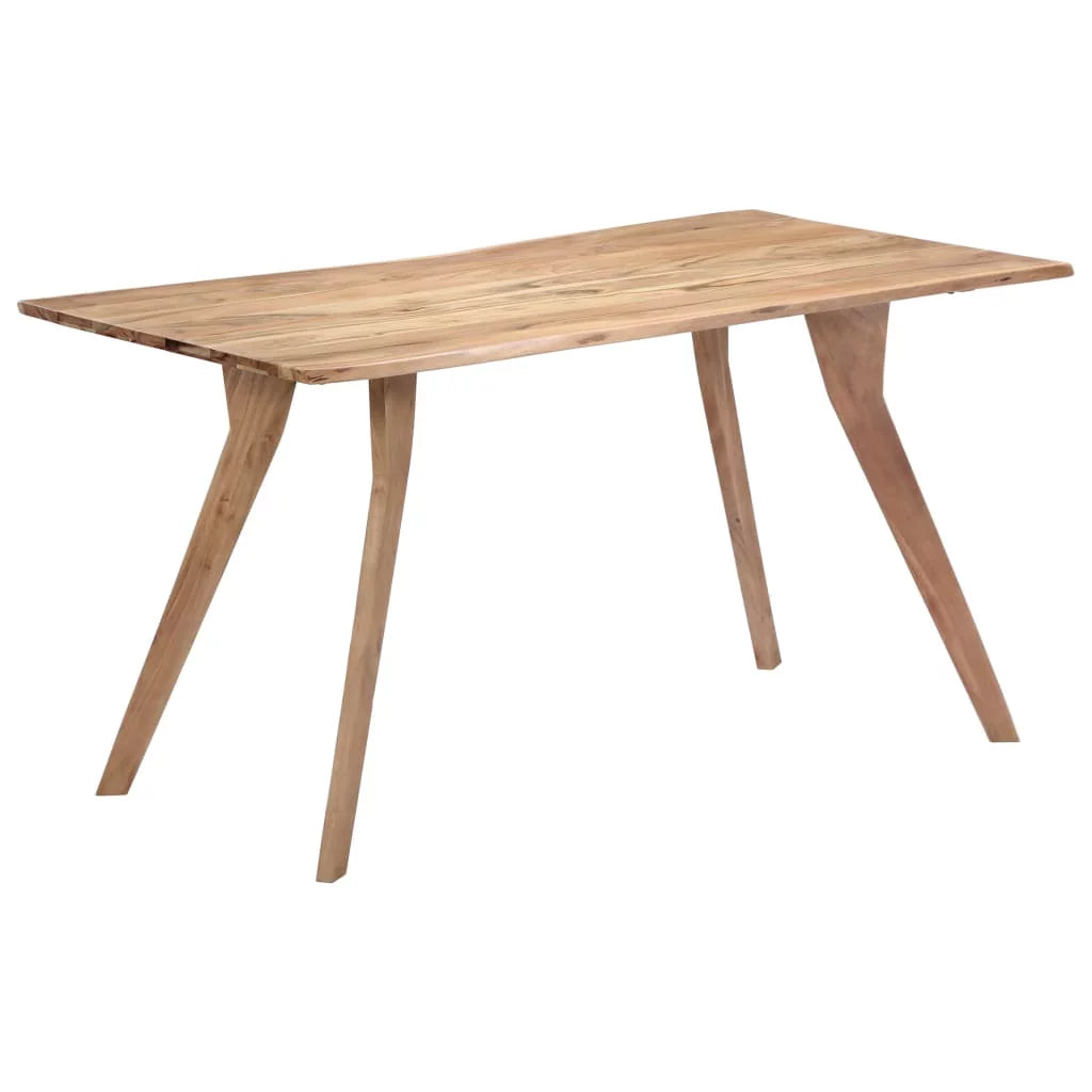 Solid Acacia Wood Dining Table A97894