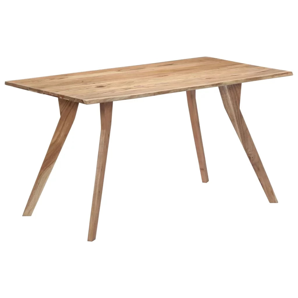 Solid Acacia Wood Dining Table A97894