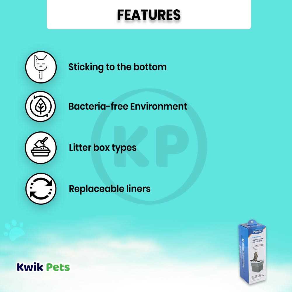 Top Entry Litter Pan Liners E7447