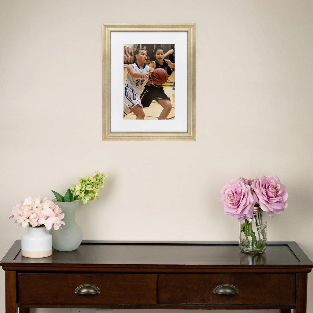 11x22 inch Gold MDF Picture Frame S3570