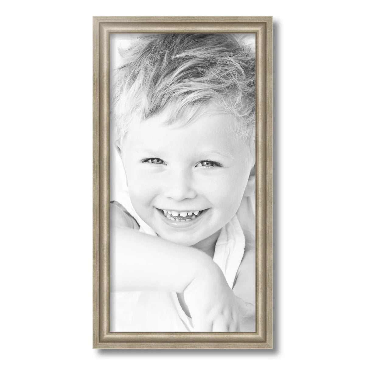 11x22 inch Gold MDF Picture Frame S3570