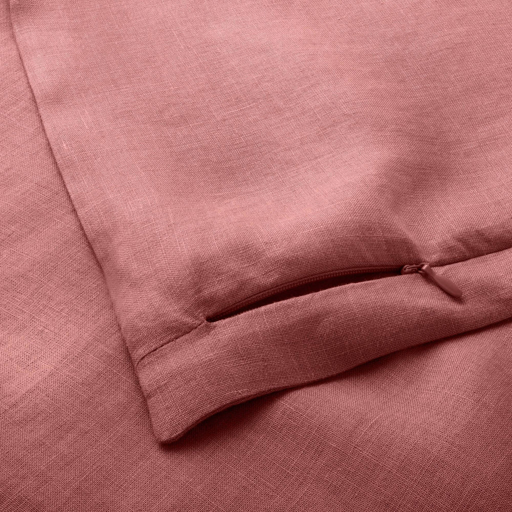 Rose King Hemp Duvet and Sham Set S396541