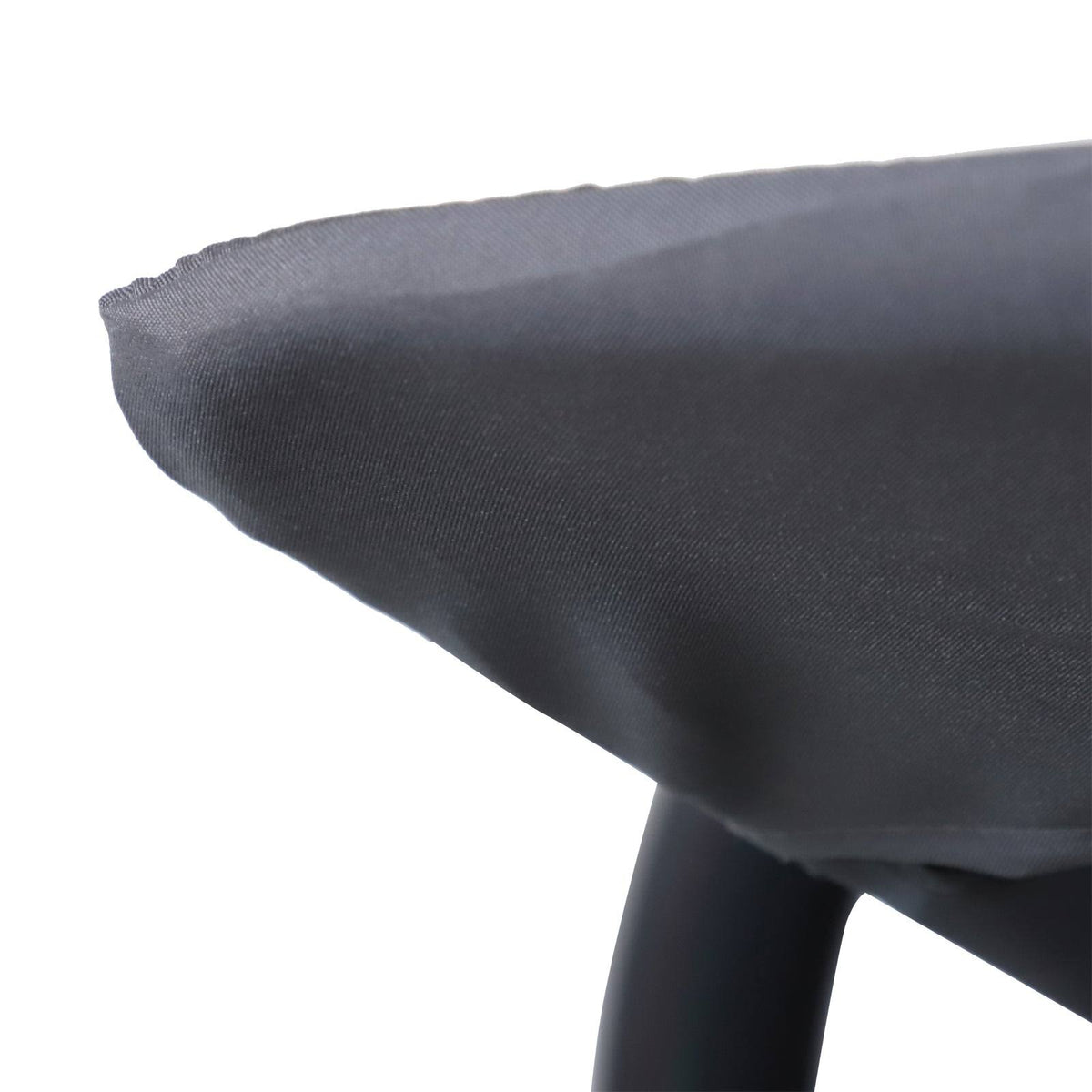 Grey Outdoor Swinging Chairs with Safety Handrails and Removable Shade Canopy F73351