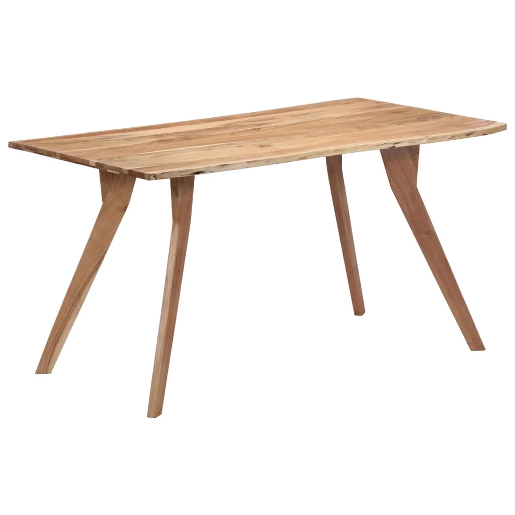 Solid Acacia Wood Dining Table A97894