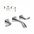 2-Handle Wall-Mount Bathroom Faucet in Chrome M822931