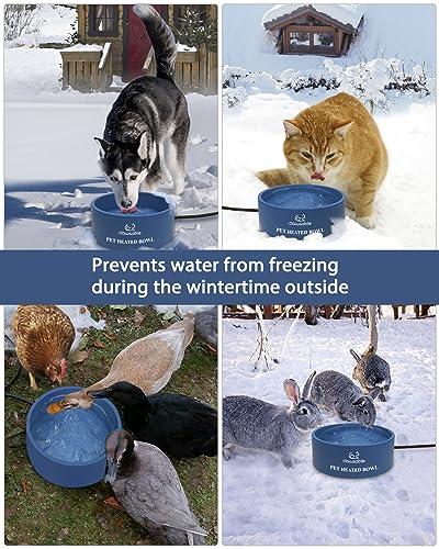 108 OZ 30 Watts Heated Water Bowl X1145