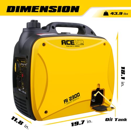 4000 Watt Portable Inverter Gas Generator U70028