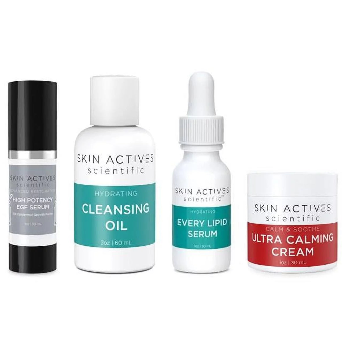 High Potency EGF Serum, Cleansing Oil, Every Lipid Serum, Ultra Calming Cream T60229