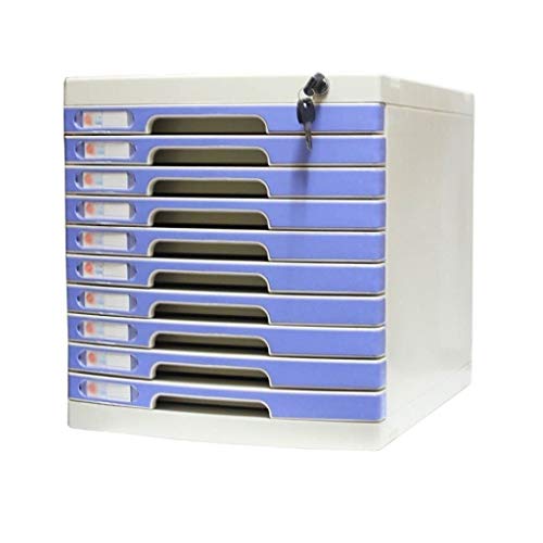 10-Layer Flat File Cabinet with Lock X431290