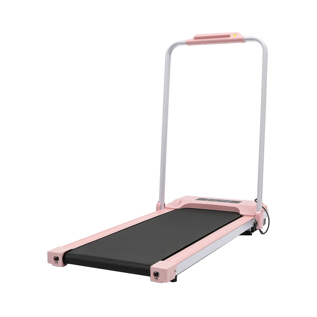 2 In 1 Electric Treadmill Walking Pad with Remote Black D474578