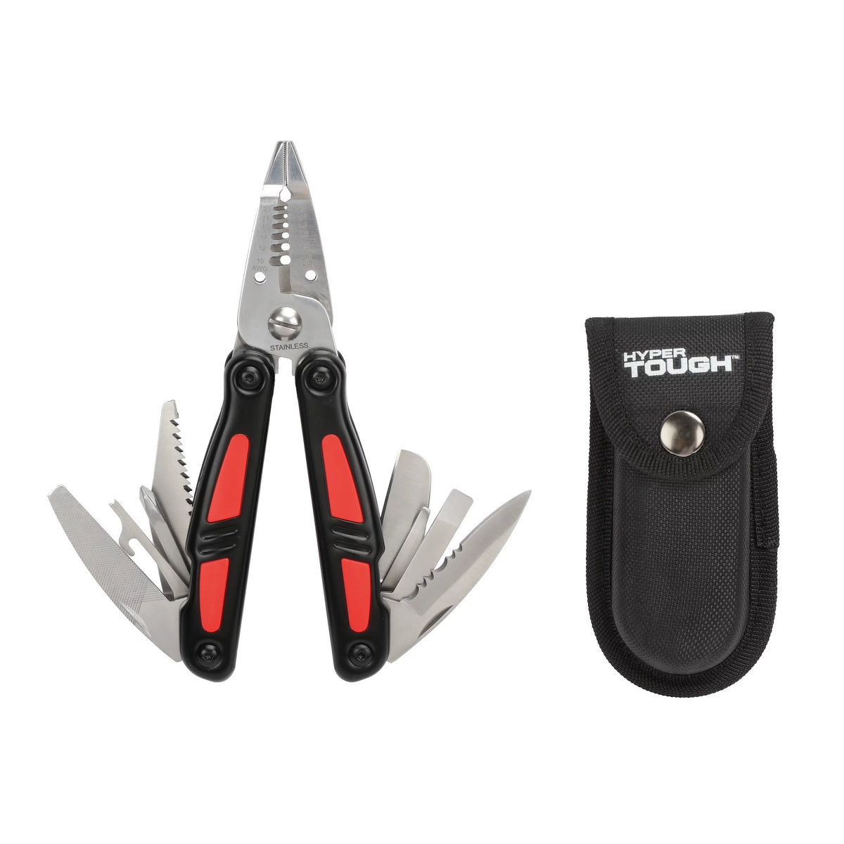 12-in-1 Electrician Multitool with Carry Case T7433
