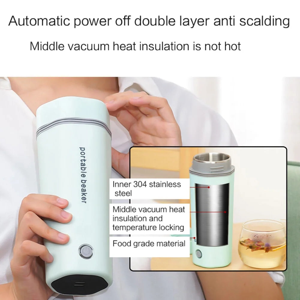 Portable Electric Kettle 350ML Stainless Steel W340