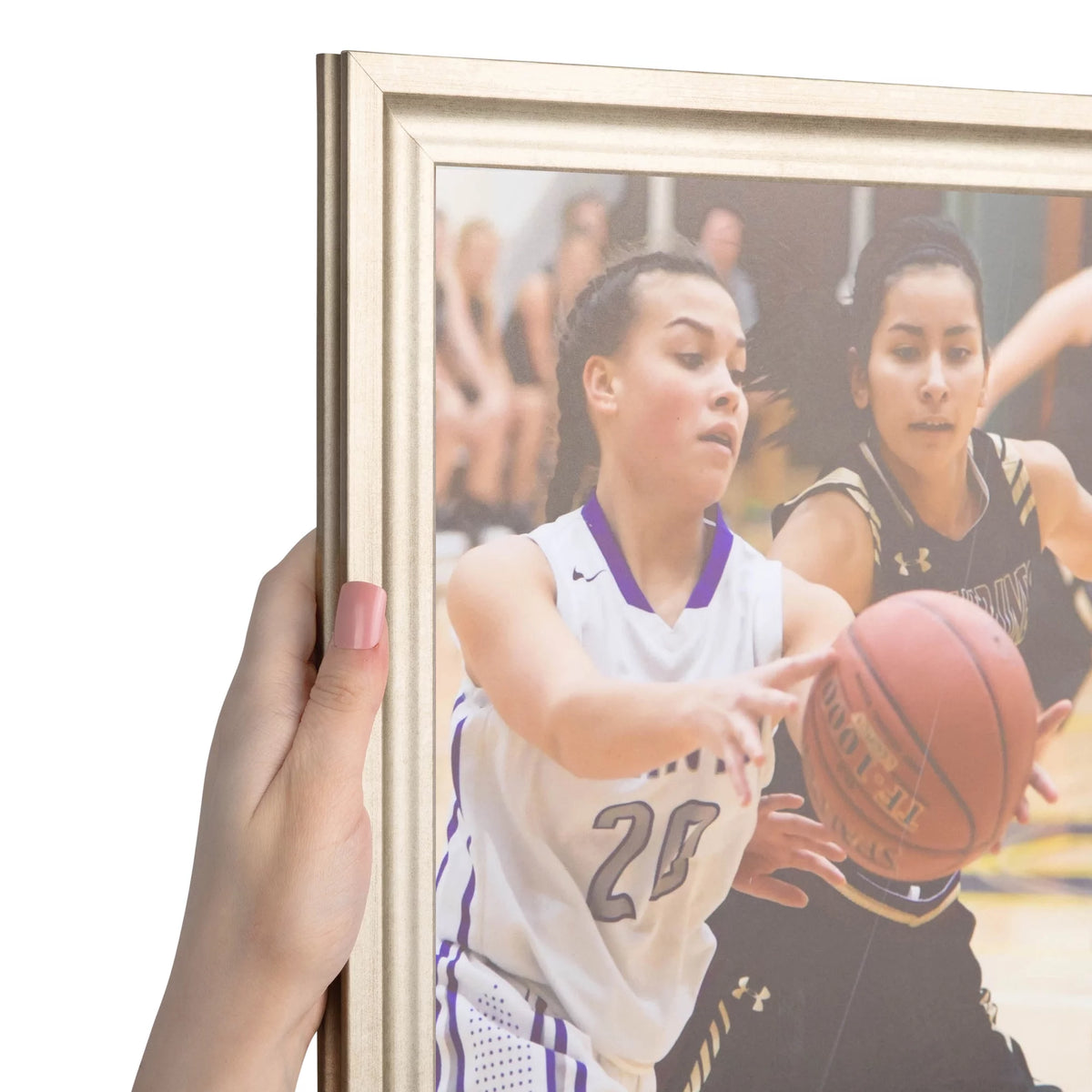 11x22 inch Gold MDF Picture Frame S3570