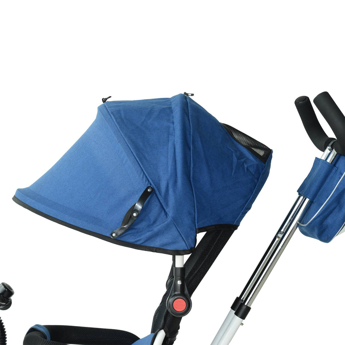 Blue 2 in 1 Lightweight Baby Stroller Tricycle M95217