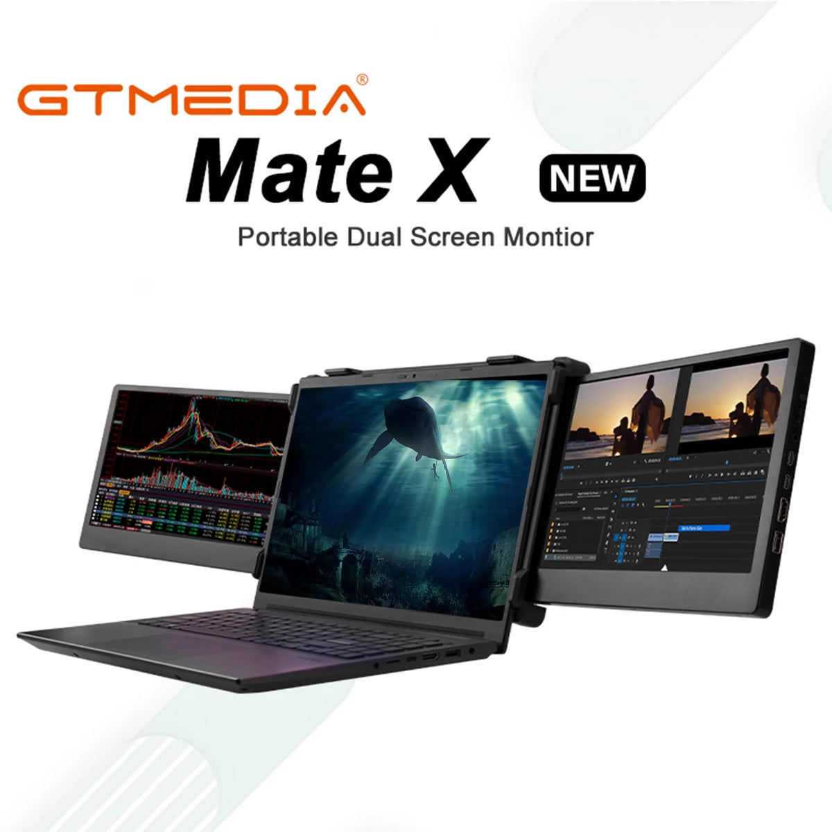 11.6-inch Portable Dual Screen IPS 1080P Monitor N1709