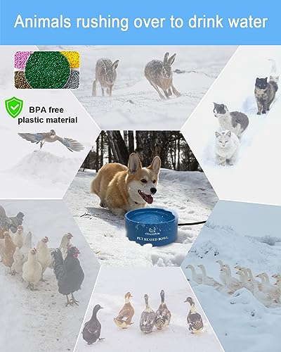 108 OZ 30 Watts Heated Water Bowl X1145