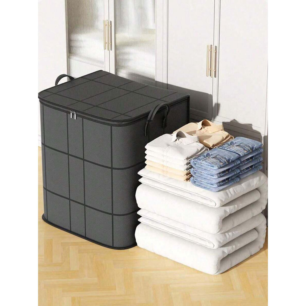 Black Thickened Foldable Storage Bag L9716