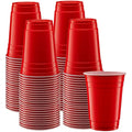 Red 18 Oz. Disposable Plastic Cups F145