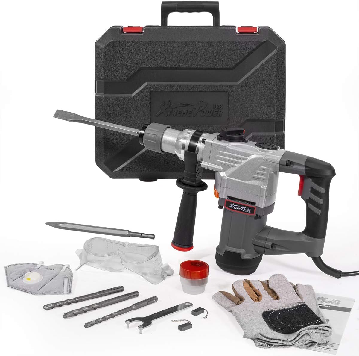 1180W SDS-Plus Rotary Hammer Drill with Case E576465