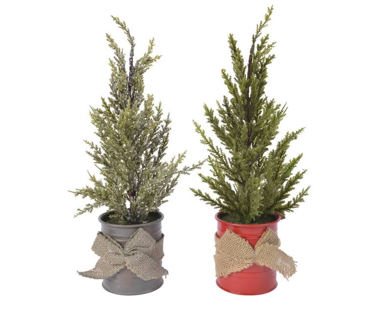 Green Mini Tree Tabletop Decor Case of 12 K2646