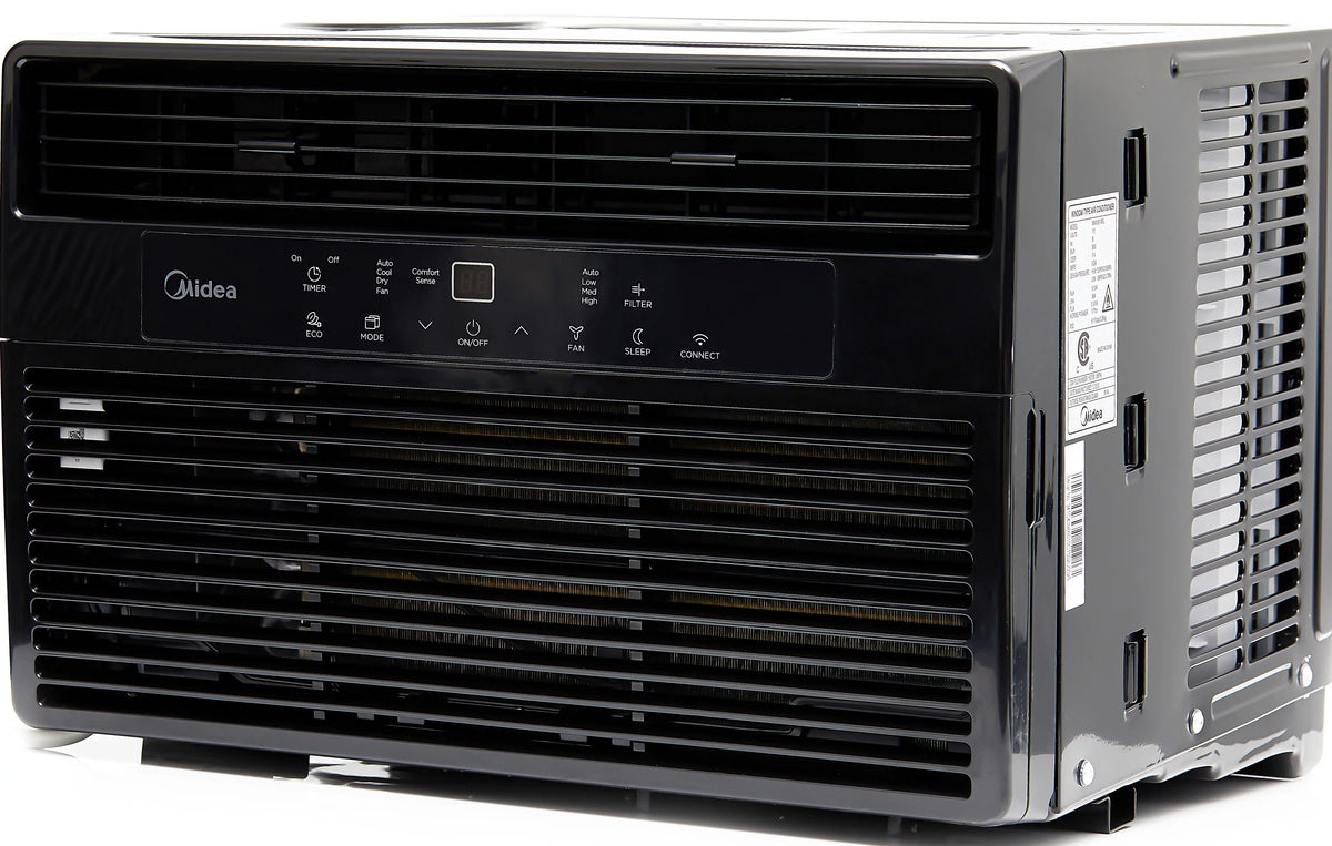10,000 BTU 115V Smart Window AC with Remote, White F55287