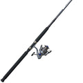10-Foot 2-Piece Fiberglass Fishing Rod Combo with Size 60 Reel X41241