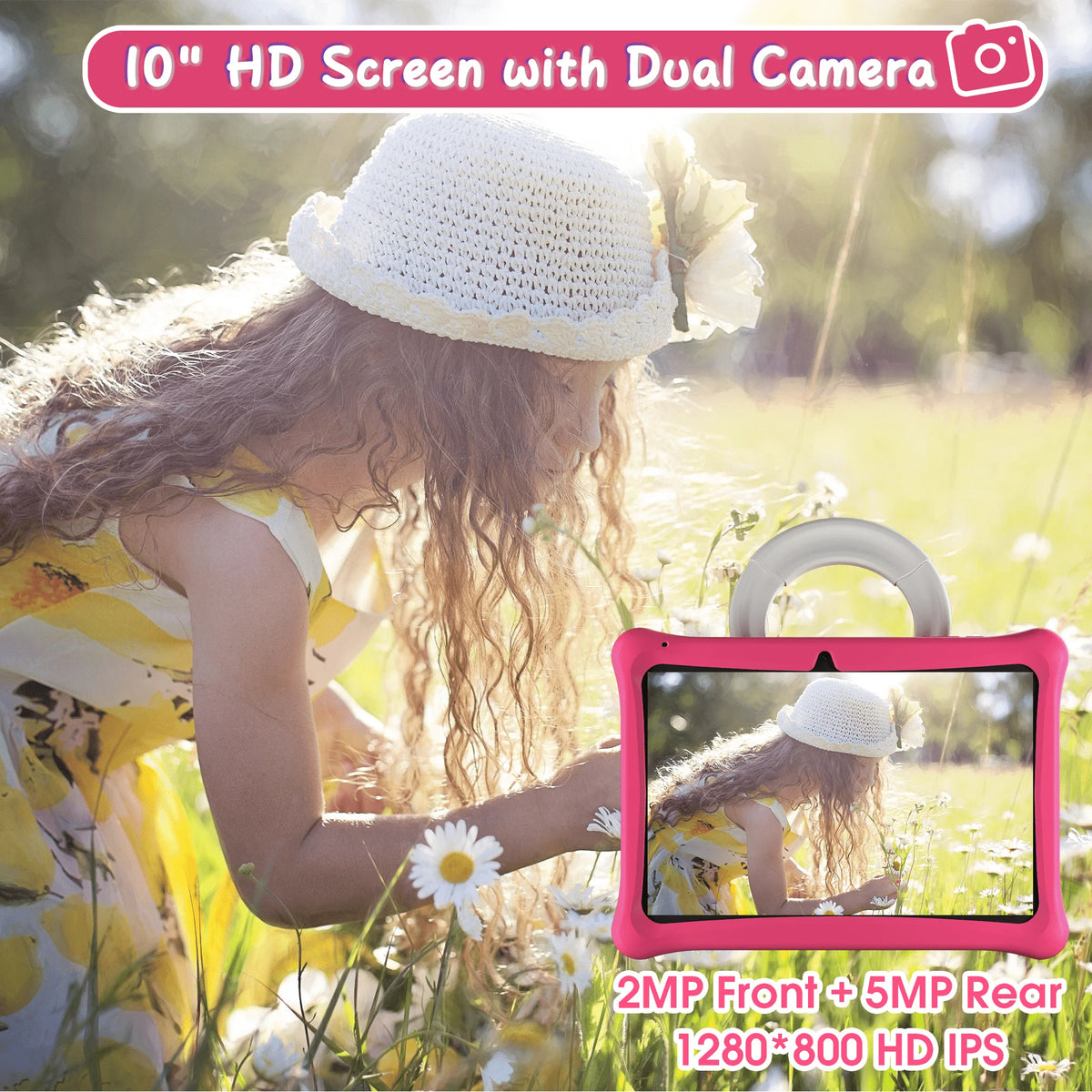 10in Android 12 Kid Education Tablet 2GB RAM 64GB ROM T200