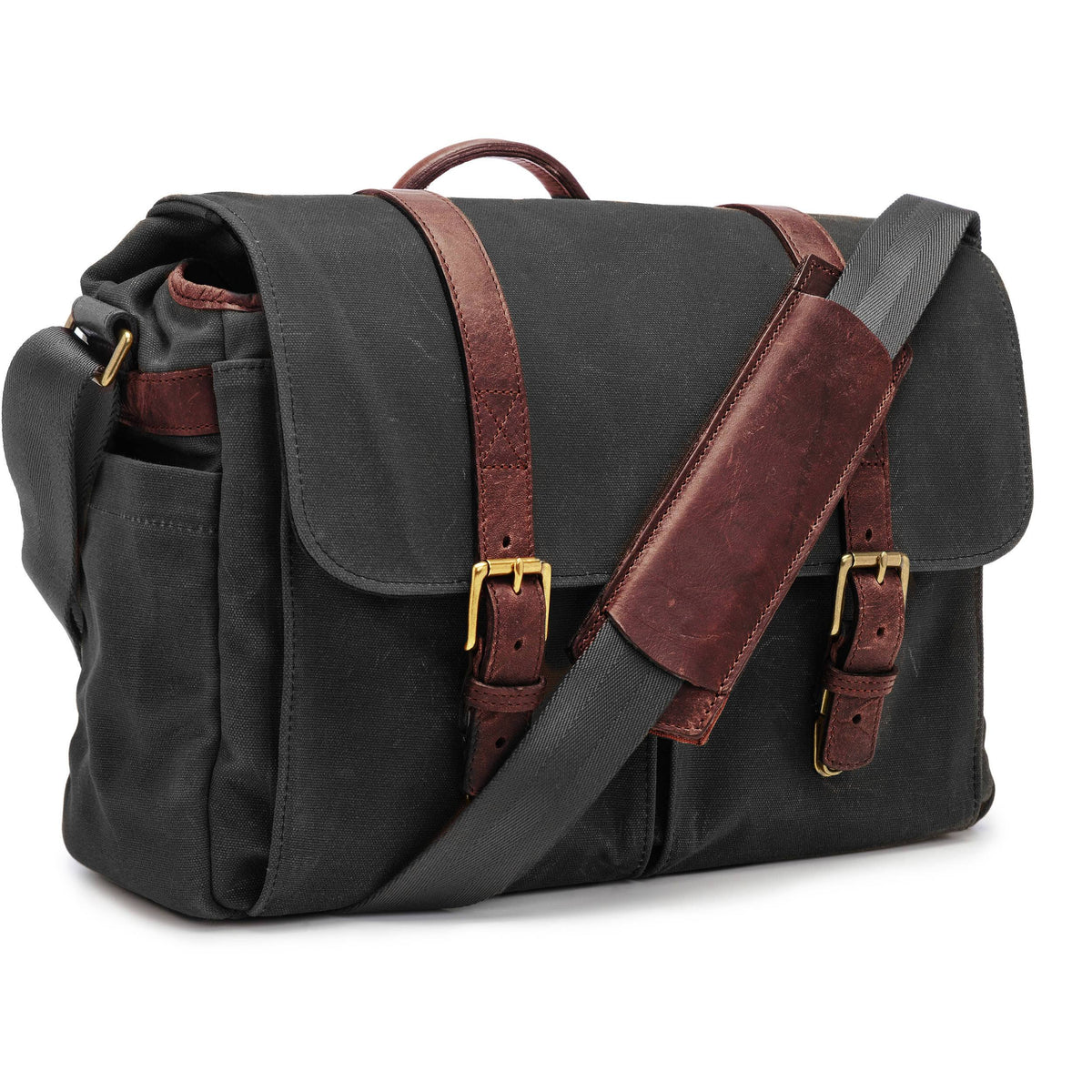 Black Camera Messenger Bag Y74285
