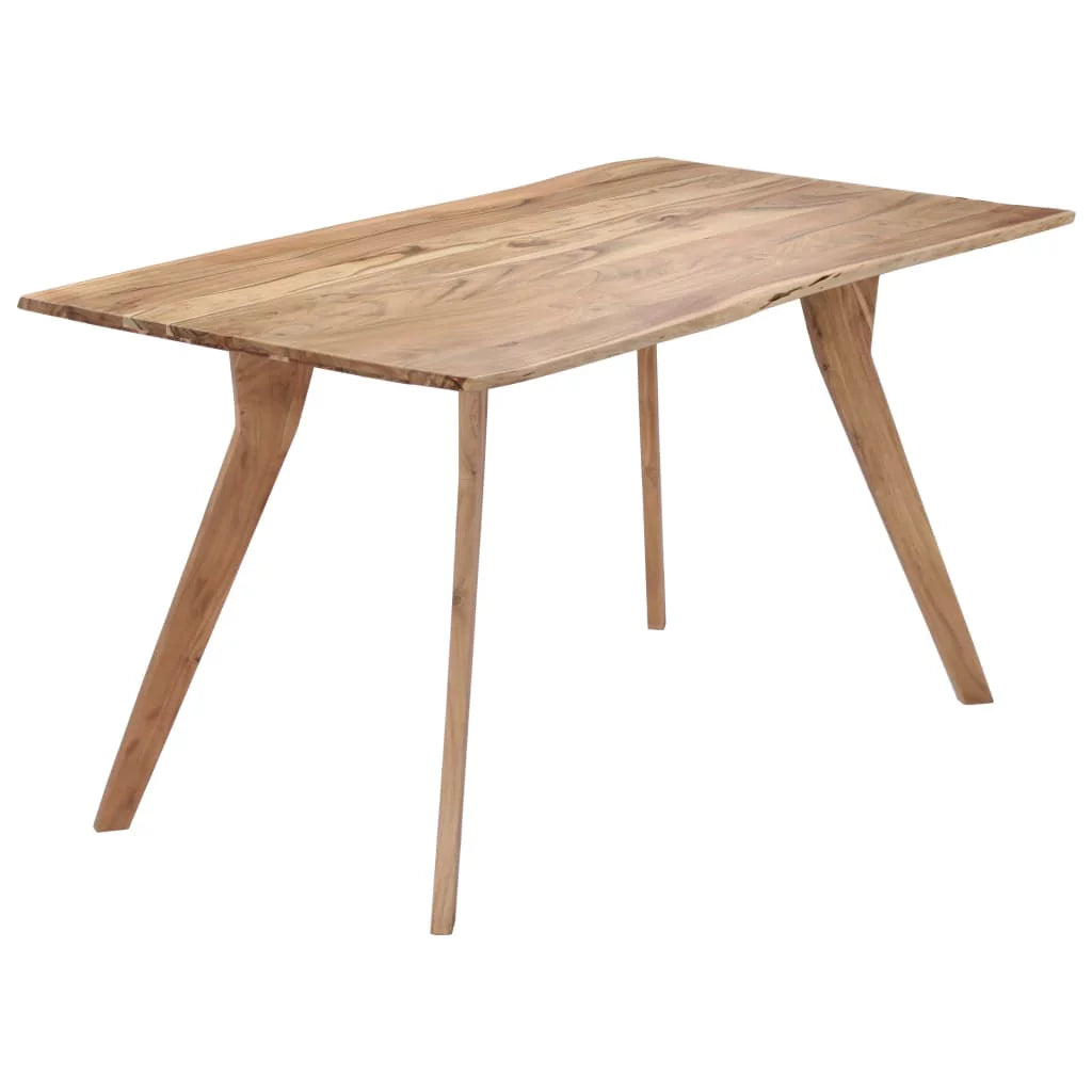 Solid Acacia Wood Dining Table A97894