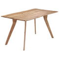 Solid Acacia Wood Dining Table A97894