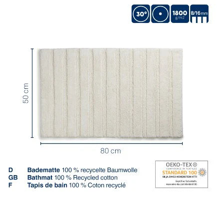 Grey Bathmat V862