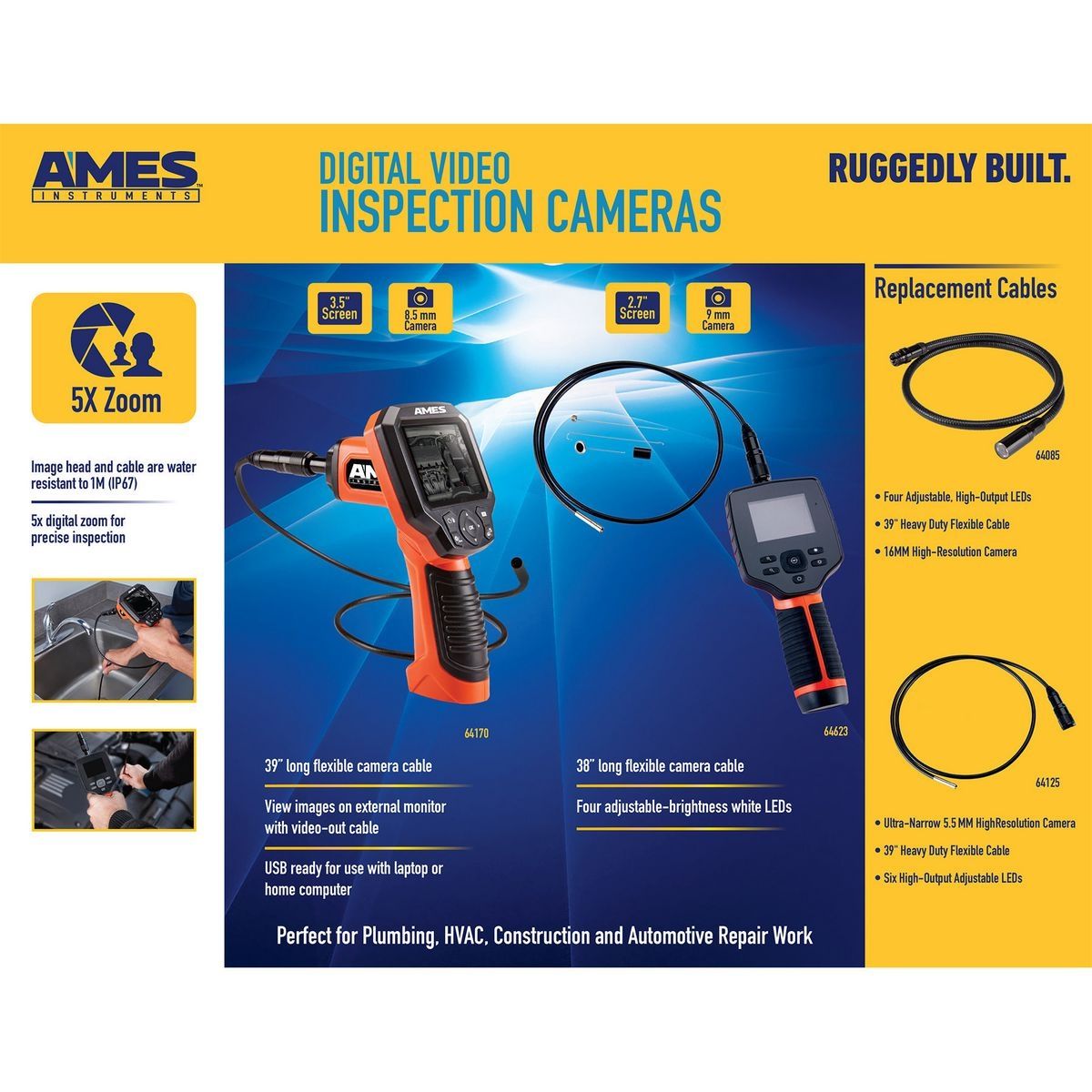Compact Digital Inspection Camera W136433
