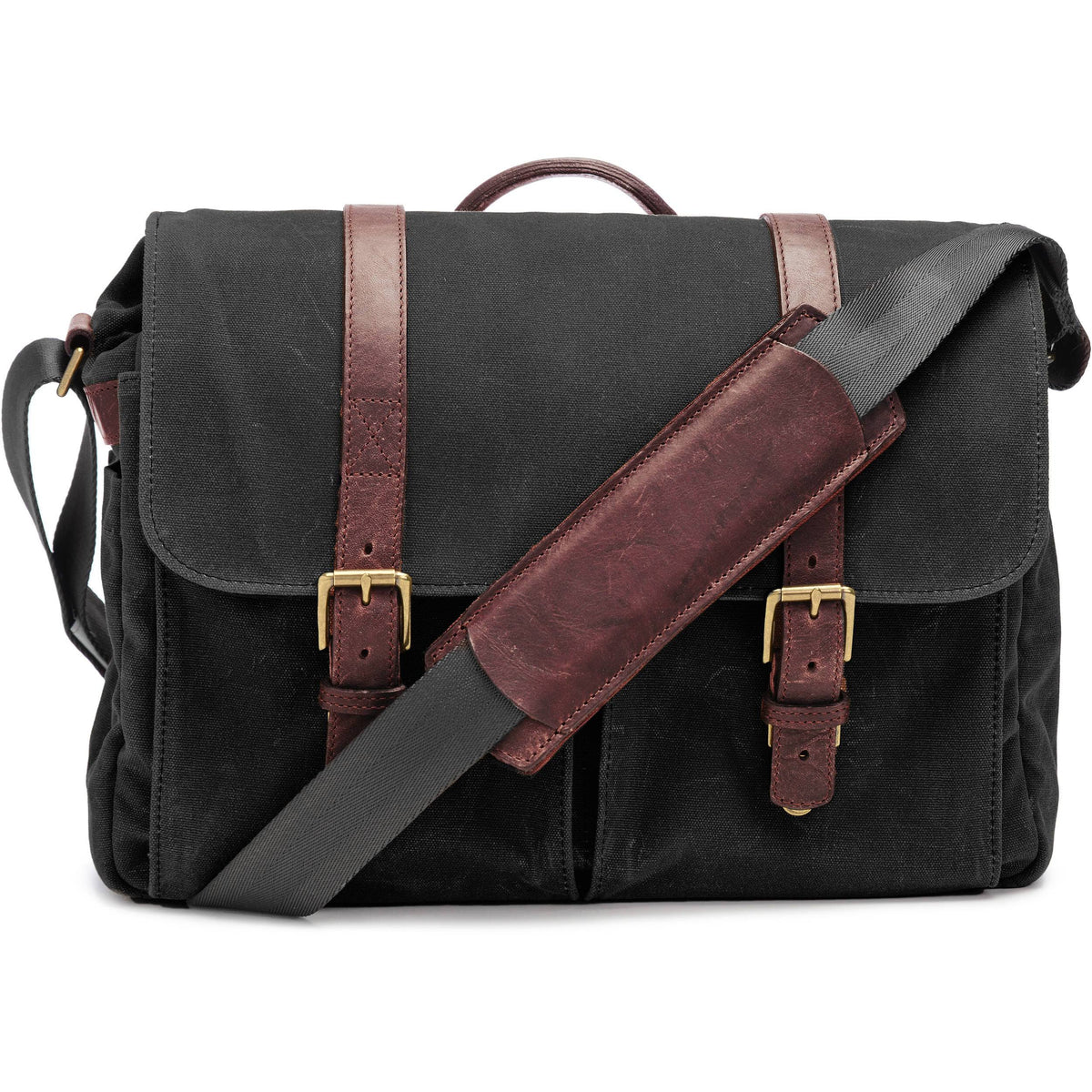 Black Camera Messenger Bag Y74285